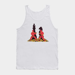 MARTIAL ARTIST CHESS PIECES Tank Top